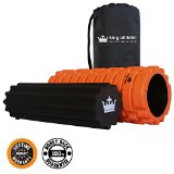 Cyber Monday Deal  Foam Roller  2 for 1 Offer  Free Bonus Soft Foam Roller Plus Carry Case Included  100 Money Back Guarantee and a Lifetime Warranty