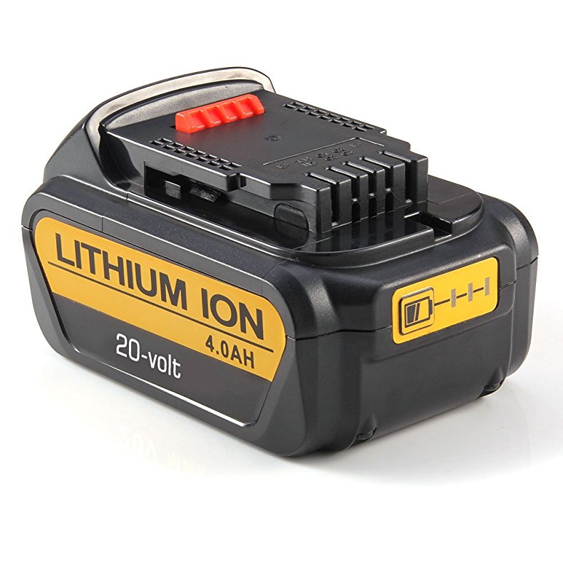 Masione 20V 4.0Ah Lithium Ion Battery For DEWALT DCB204-2 DCB205 20V MAX XR Compact Tools