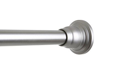 BINO 'Doric' Shower Curtain Tension Rod, Brushed Nickel
