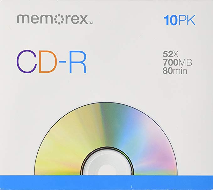 Memorex 700MB 52x CD-R (10 -Pack)