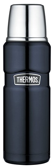 Thermos Stainless King Flask,, 470 ml - Midnight Blue