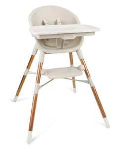 Skip Hop Baby High Chair 4-in-1 Convertible High Chair, EON, Oat