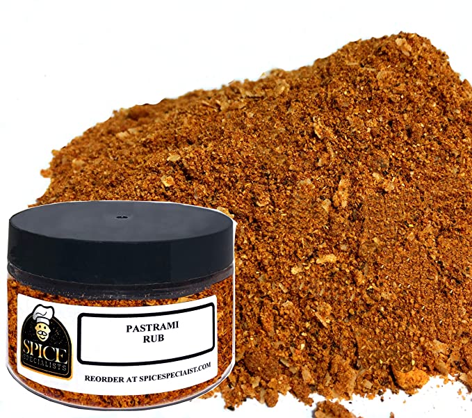 Pastrami Rub Blend by Spice Specialist - (holds 3.0 oz) - KOSHER - New and Improved Recipe!