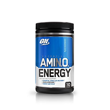 Optimum Nutrition Amino Energy Diet Supplement, 270 g, Blue Raspberry