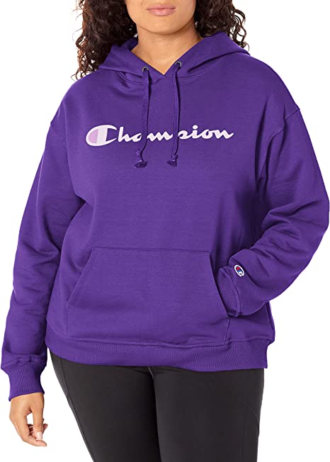 Champion Women's Fleece Hoodie, Powerblend (Plus Size)