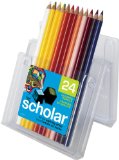 Prismacolor Scholar Colored Pencils 24 Pre-Sharpened Colored Pencils