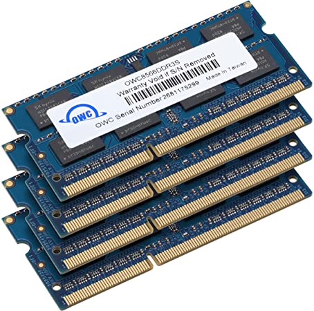 OWC 32.0 GB (4X 8GB) PC8500 DDR3 ECC 1066 MHz 240 pin DIMM Memory Upgrade Kit for 2009 Mac Pro and Xserve