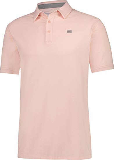 Jolt Gear Golf Shirts for Men - Dry Fit Cotton Polo Shirt - Includes 20 Golfing Tees