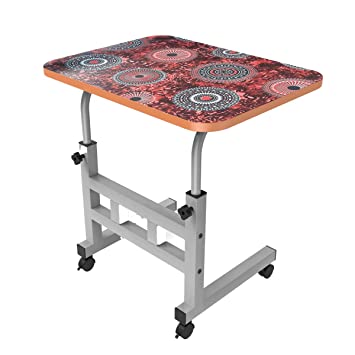 Portronics My Buddy D Wood Multipurpose Movable & Adjustable Table for Computer & Laptop(Grey)