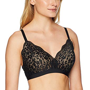 Warner's Women's Escape Wire-Free Contour with Allover Lace Bra