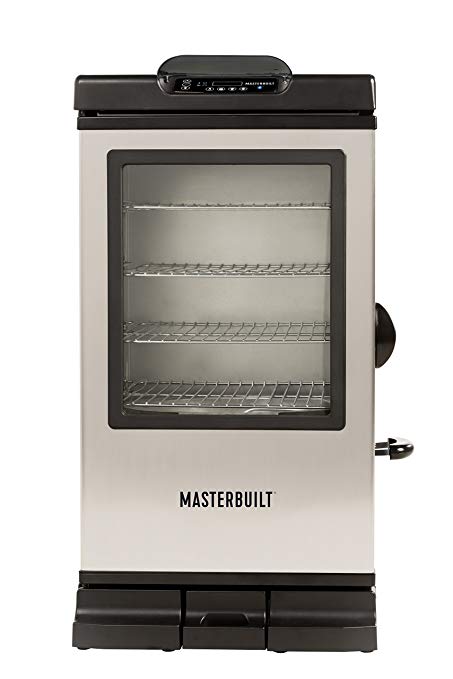 Masterbuilt MB20076118 Mes 230G Bluetooth Digital Electric Smoker, 30 in, Stainless Steel