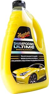 Meguiar's G17748F Shampoing et cire Ultimate - Shampooing Haute Qualité - Voiture Brillant - Nettoyage Supérieur - 1.42 L