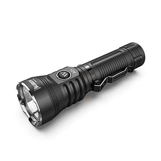 WUBEN 4200 High Lumens Super Bright Flashlight Type-C Fast Rechargeable Multi-function 7 Modes CREE XHP70 LED IP68 Waterproof Torch with 21700 Battery