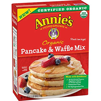 Annie's Organic Pancake and Waffle Mix, 26 oz Box