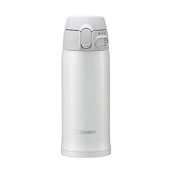 Zojirushi SM-TA36WA Stainless Steel Vacuum Insulated Mug, 12-Ounce, White