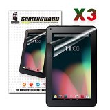 TabSuit 3 Pack Ultra-Clear of High Definition HD Screen Protectors for Dragon Touch A93 KingPad K90 Astro Tab A924 and more 9 Android Tablets