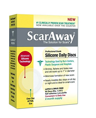 ScarAway Silicone Daily Disc Scar Sheets (60 Discs)
