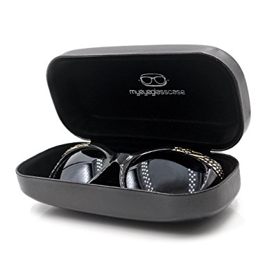 Premium Sunglasses Case | 100% Money Back Guarantee | Extra Large | Hard | Sturdy | For Men and Women |