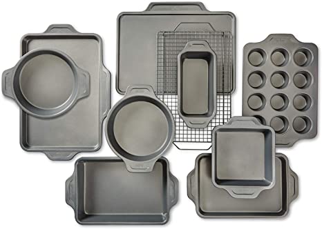 All-Clad Pro-Release bakeware set, 10 piece, Grey