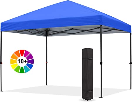 ABCCANOPY Outdoor Easy Pop up Canopy Tent (6x6, Royal Blue)