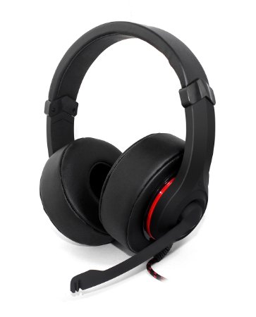 NUBWO N6 PC Gaming Stereo Noise Cancelling Headset with High Sensitivity Microphone and Volume Control Soft Ear Pad Black