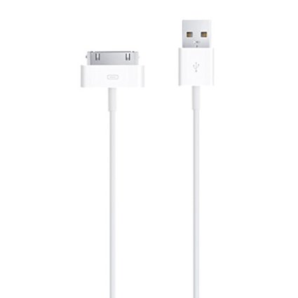 Apple MA591G/B USB Charger Lead Cable for iPhone 4, 4S, 3G, 3GS, iPod & iPad 2 (Non-Retail Packing)