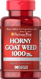 Puritans Pride Horny Goat Weed 1000 mg-90 Rapid Release Capsules