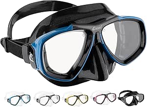 First Dive Mask with Inclined Lenses for Scuba Diving : Focus: Made in Italy