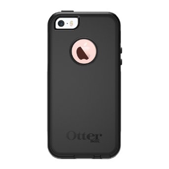 OtterBox COMMUTER SERIES Case for iPhone 5/5s/SE - Frustration Free Packaging - BLACK