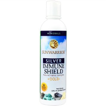 Sunwarrior - Immune Shield Silver, Natural Fulvic Complex, 47 Servings (8 fl oz) (FFP)