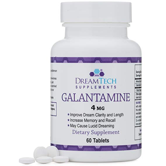 Galantamine - Lucid Dreaming and Nootropic Supplement - 4 Mg - 60 Capsules