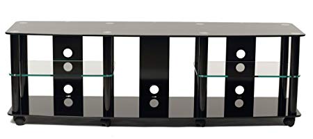 TransDeco TV Stand with Caster for 35 to 70-Inch Plasma/LED/LCD TV
