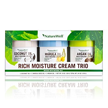NatureWell Rich Moisture Cream Trio, Various Flavors (8 oz., 3 pk.)