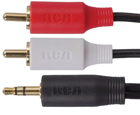 RCA 3-Foot 35mm MP3 Audio Adapter Cable