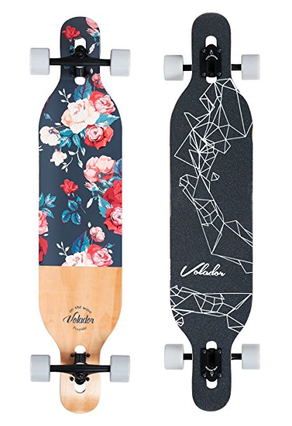 Volador 42inch Freeride Longboard ( Drop Through Camber Deck )