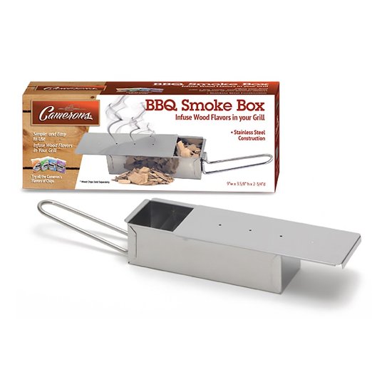 Barbeque Smoker Box - Stainless Steel Wood Chip Smoke Box - Infuse Smoke Flavor Easily on BBQ