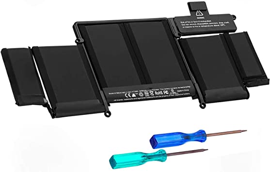 Runpower New Laptop Battery for MacBook Pro 13" Retina A1493 A1502 (Late 2013 Mid 2014) ME864LL/A ME866LL/A 020-8148 A1582(Early 2015)[ Li-Polymer 11.34V 71.6Wh]