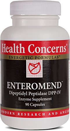 Health Concerns - Enteromend - Dipeptidyl Pepidase DPP-IV Enzyme Supplement - 90 Capsules