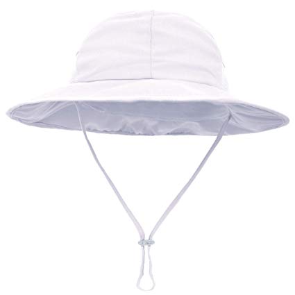 SimpliKids Sun Hat Baby Toddler Kids UPF 50  Sun Protection Wide Brim Bucket Hat