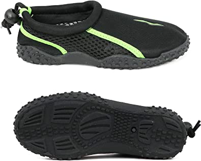 NORTY Footwear Kids Water Shoes Unisex Boys and Girls Slip on Aqua Socks Pool Beach Swim Shoes