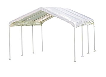 ShelterLogic 10x20 1-3/8" 8-Leg Canopy (White)