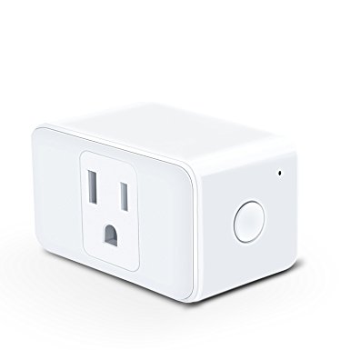 meross WiFi Smart Plug Mini, No Hub Needed, Voice Control or App Remote Control Devices from Anywhere, Occupies Only One Socket, FCC and ETL Complied