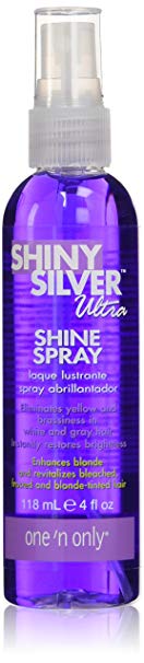 One'N Only Shiny Silver Ultra Shine Spray,3 oz