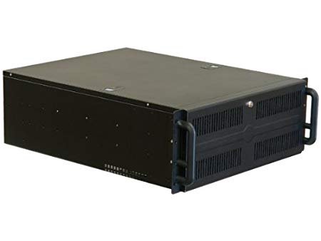 Norco 4U Rack Mount 3 x 5.25-Inch Drive Bay, 10 x 3.5-Inch Drive Bays Server Chassis RPC-450B