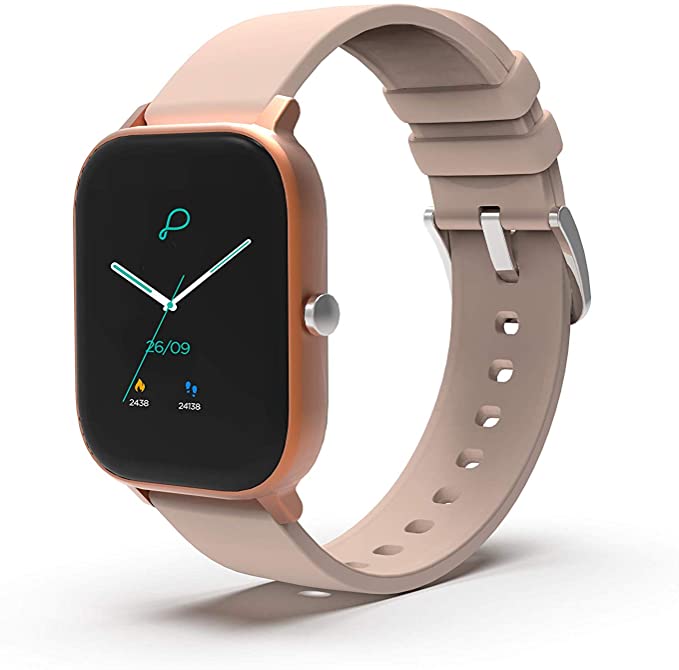 Pebble Pace Smart Watch with Full Touch Dynamic Colour Display, Multiple Sports Mode, Built-in oximeter, HR, Sleep and BP Monitoring