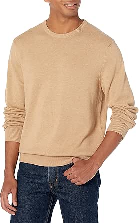 Amazon Essentials Men's Crewneck Sweater (Available in Big & Tall)