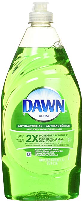 Dawn Antibacterial Hand Soap Apple Blossom Scent Dishwashing Liquid 638 mL  (Pack of 2)