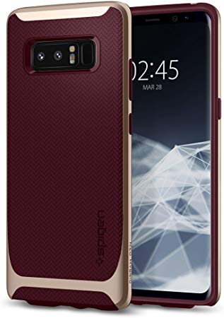 Samsung Galaxy Note 8 Case, Spigen® [Neo Hybrid] Galaxy Note 8 Case Cover with Flexible Inner Protection and Reinforced Hard Bumper Frame for Galaxy Note 8 (2017) - Burgundy - 587CS22087