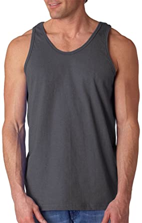 Gildan Men's Ultra Cotton Easy Fit Layered U-Neck Tank Top