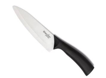 Shenzhen Knives. White Ceramic 6" Chef's Knife